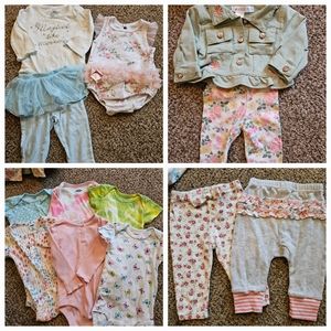 3-6 month baby girl bundle